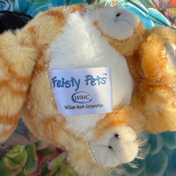 Feisty Pets Princess Pottymouth Orange Tabby Cat Plush WMC Collectible - Picture 8 of 8